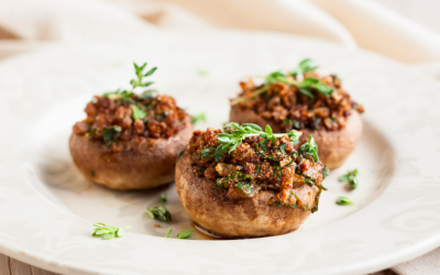 Keto Stuffed Mushrooms