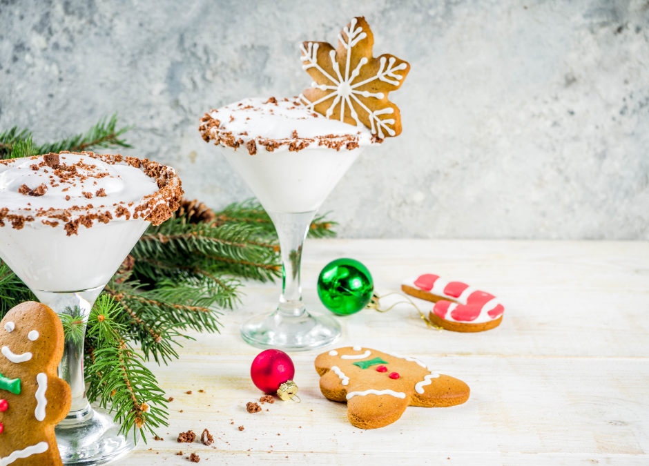 Low-carb Gingerbread Martini