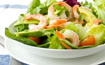 Keto Prawn Salad