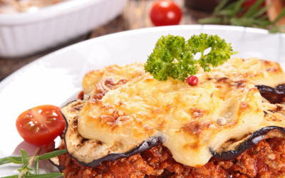 Keto Eggplant Moussaka