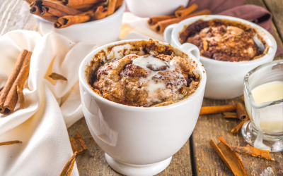 Keto Cinnamon Roll Mug Cake