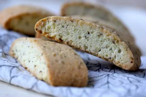 Keto Cheese Biscotti Recipe