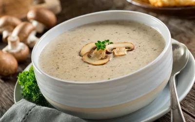 Immune-Boosting Keto Mushroom & Thyme Soup: A Winter Wellness Recipe